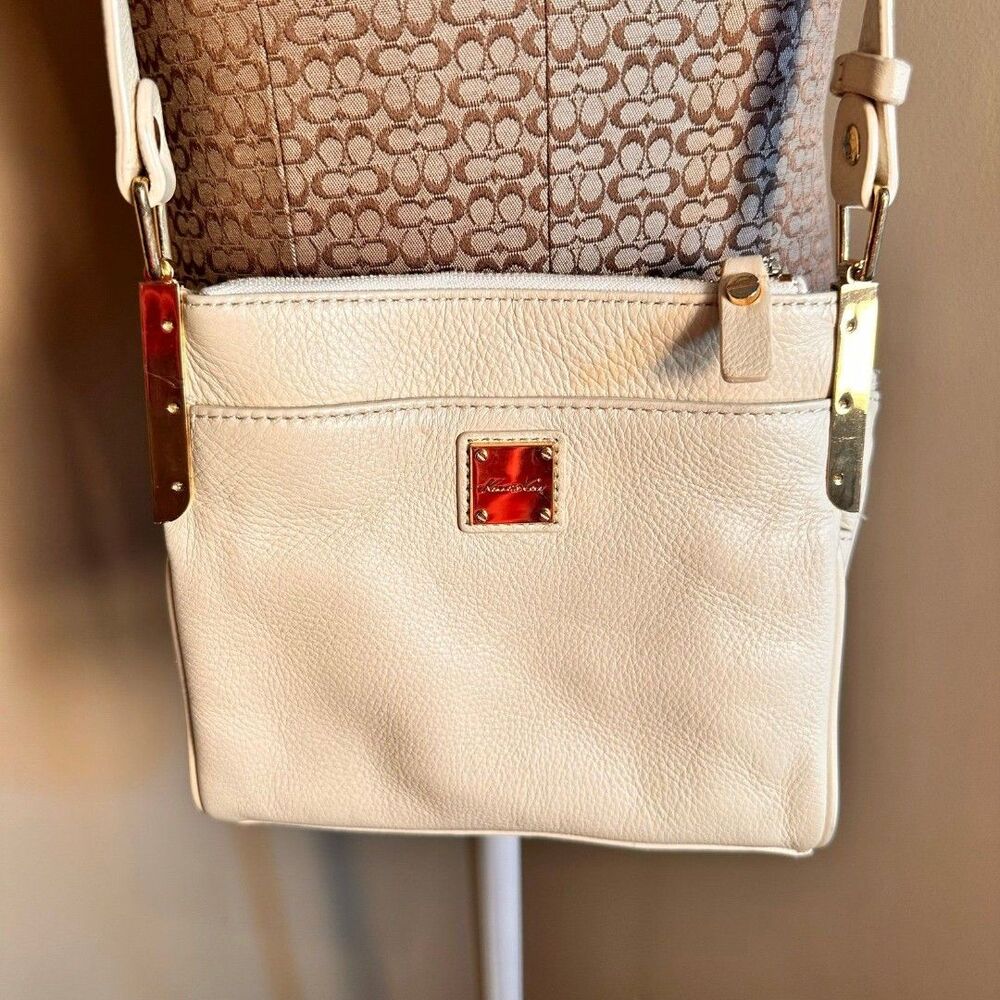 Kenneth Cole Leather Crossbody Handbag